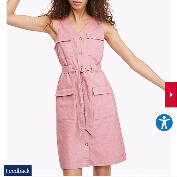 Tommy Hilfiger POCKET SHIRTDRESS Essential 76A9064 - Picture 5 of 11